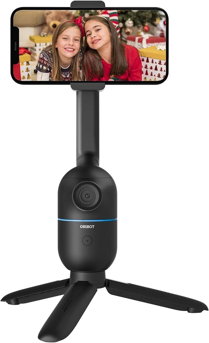 OBSBOT Me AI Auto Tracking Phone Mount Tripod 120° Gesture Control NIB